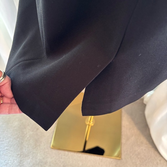 Teri Jon Rickie Freeman Vintage Little Black Dress Size 16 - Picture 5 of 8